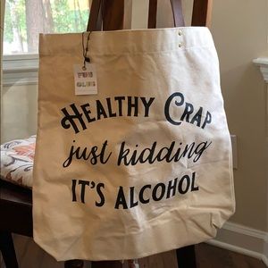 Fun Club Healthy Crap tote bag